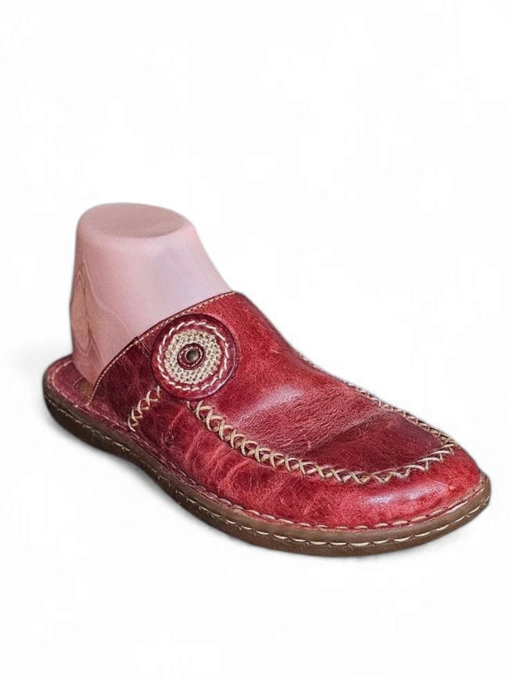 Born Distressed Leather Mules - Picture 3 of 7
